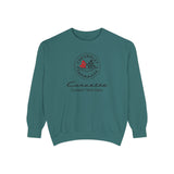 Personalized C1 Corvette Comfort Colors® Unisex Garment-Dyed Premium Sweatshirt, Relaxed Fit, Chevrolet Car Enthusiasts, Official Licensed Apparel, Custom Gift For Him Or Her