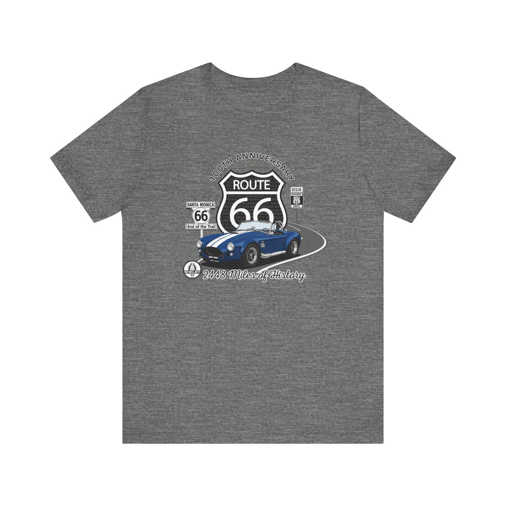 Shelby Blue Cobra “End of the Trail” Route 66 100th Anniversary T-Shirt