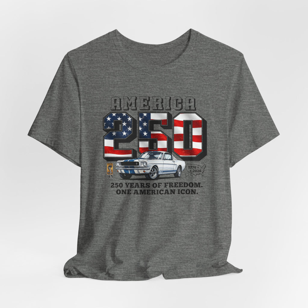 Shelby America 250 "Years of Freedom" Premium GT350 Short-Sleeve Tee