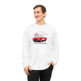 C1 Corvette Performance Long Sleeve Shirt – Classic Red Edition-Legends of the Road