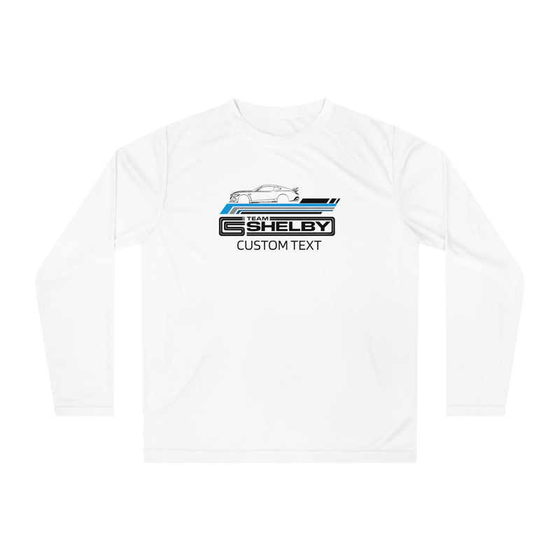 Team Shelby Car Cobra Personalized Performance UPF 40+ UV Protection Long Sleeve Shirt, Perfect for all outdoor activities
