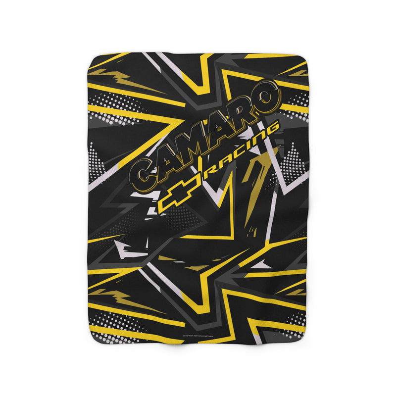 Camaro 2 racing NON Personalization Decorative Sherpa Blanket