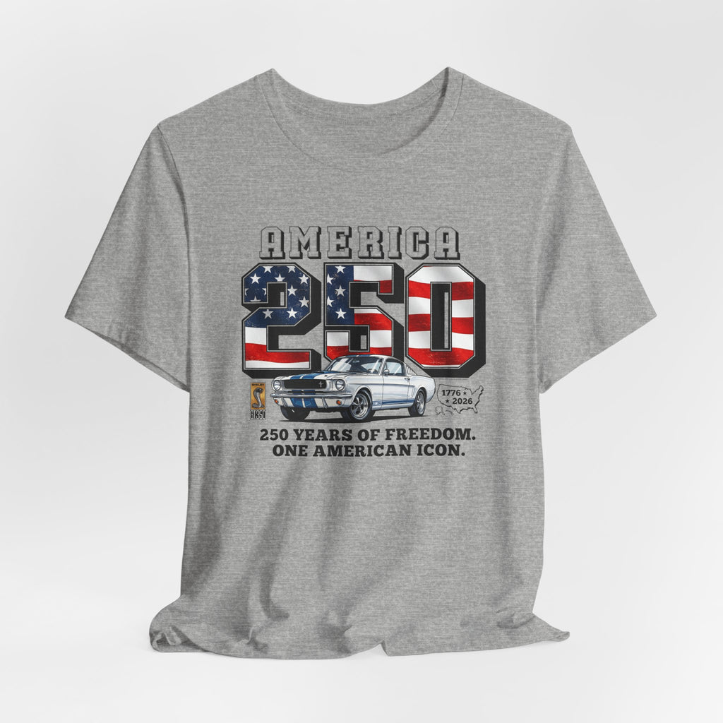 Shelby America 250 "Years of Freedom" Premium GT350 Short-Sleeve Tee