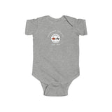 C1 Corvette Baby Short Sleeve Snap Bottom One Piece Fine Jersey Bodysuit, Perfect for the Youngest Fan