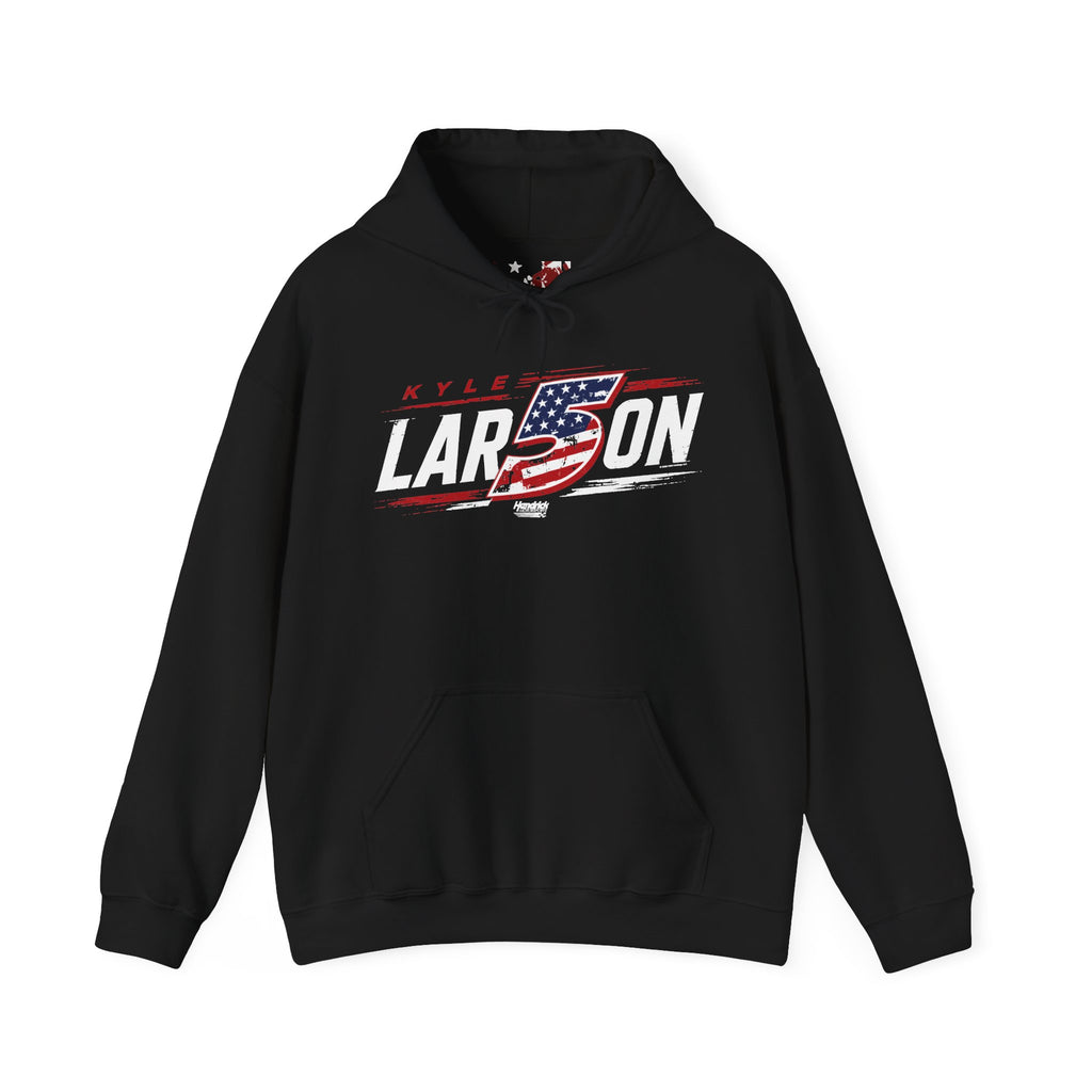 Hendrick Motorsports Kyle Larson #5 Americana Flag Racing Hoodie