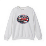 1967 Shelby GT500 "Red. White. Shelby." America 250 Oval Crewneck Sweatshirt
