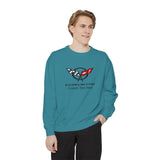 Personalized C5 Corvette Comfort Colors® Unisex Garment-Dyed  Premium Sweatshirt, Cotton Blend, Relaxed Fit, Chevrolet Enthusiasts, Official Licensed Apparel, Unique Gift for Him or Her