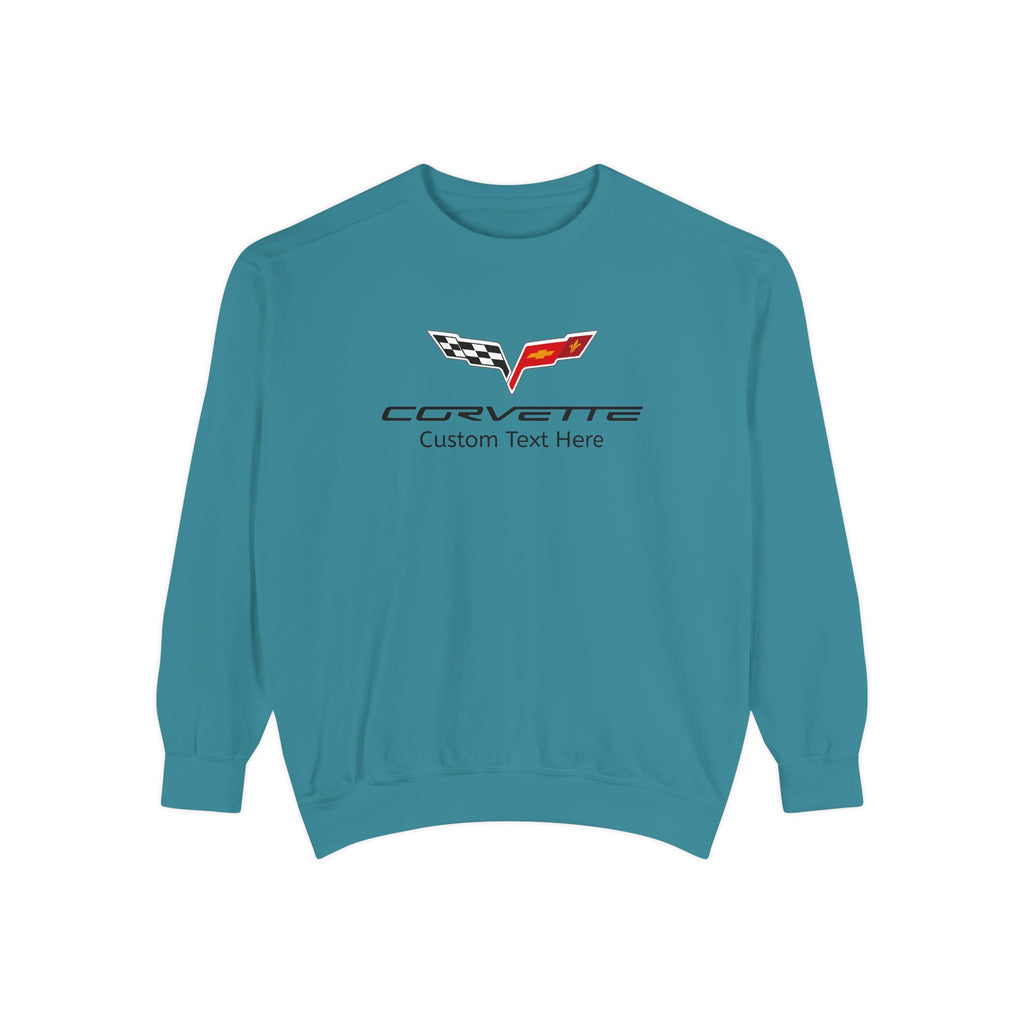 Personalized C6 Corvette Comfort Colors® Unisex Garment-Dyed Premium  Sweatshirt, Cotton Blend, Relaxed Fit, Chevrolet Enthusiasts, Official Licensed Apparel, Custom Gift for Him or Her