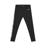 C6 Corvette Women's Casual Leggings, Polyester/Spandex Blend, Comfortable, Stylish, Stretchy Activewear, Gifts