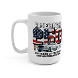 Shelby White GT350 "One American Icon" America 250 15 oz Mug