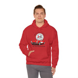 C1 Corvette American Classic Emblem Cotton Blend Hooded Sweatshirt – Legends of the Road, Perfect for the Corvette Fan