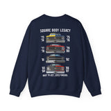 Chevrolet C10 Square Body Legacy Crew Neck Sweatshirt – Evolution of an American Classic