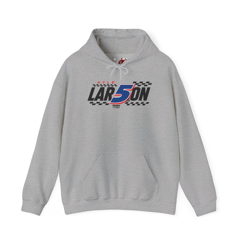 Hendrick Motorsports Kyle Larson #5 Checkered Flag Hoodie