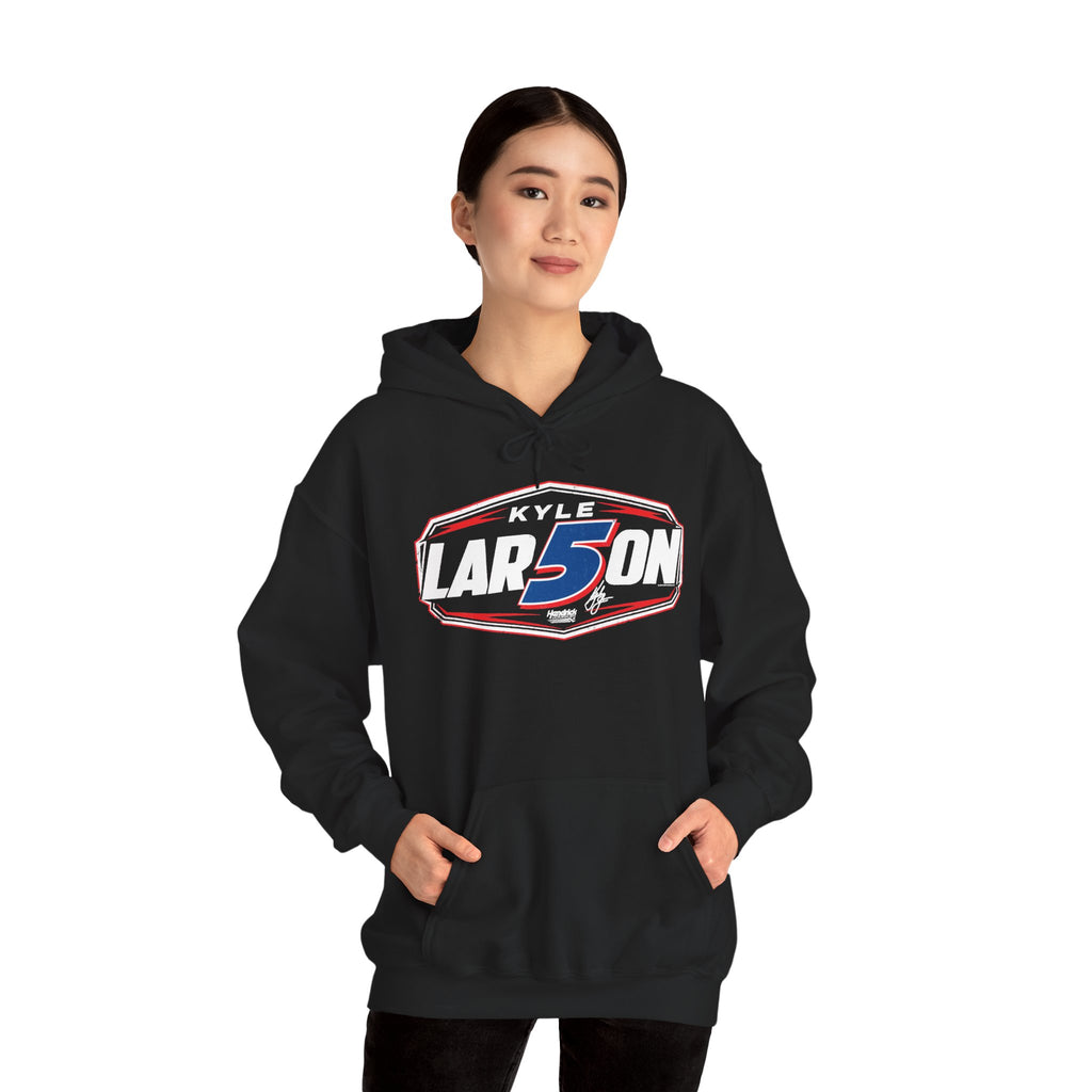 Hendrick Motorsports Kyle Larson #5 Shield Signature Hoodie