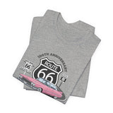 Pink Cadillac Route 66 100th Anniversary Short Sleeve Tee – Legends of the Road