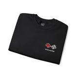 Corvette C3 Embroidered Logo Heavy Blend Sweatshirt - Classic Fit Sweatshirt for Men & Women – Soft, Warm, Stylish Pullover for Everyday Wear