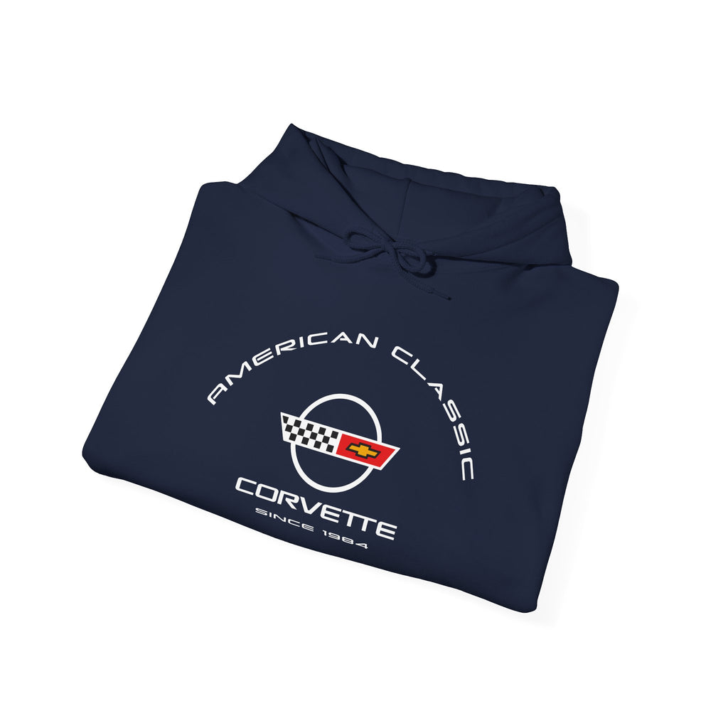 C4 Corvette Heavy Blend Kapuzenpullover, perfekt für kühle, frische Tage