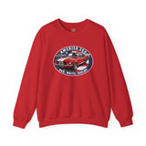 1967 Shelby GT500 "Red. White. Shelby." America 250 Oval Crewneck Sweatshirt