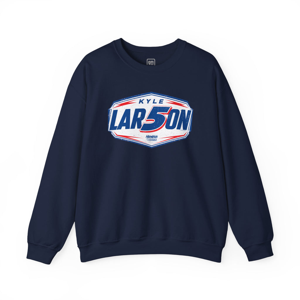 Hendrick Motorsports Kyle Larson #5 Shield Fill Crewneck Sweatshirt