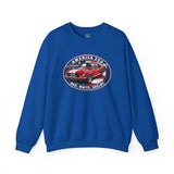 1967 Shelby GT500 "Red. White. Shelby." America 250 Oval Crewneck Sweatshirt