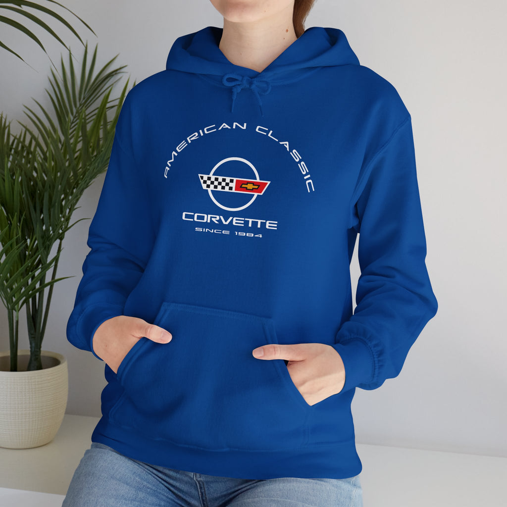 C4 Corvette Heavy Blend Kapuzenpullover, perfekt für kühle, frische Tage