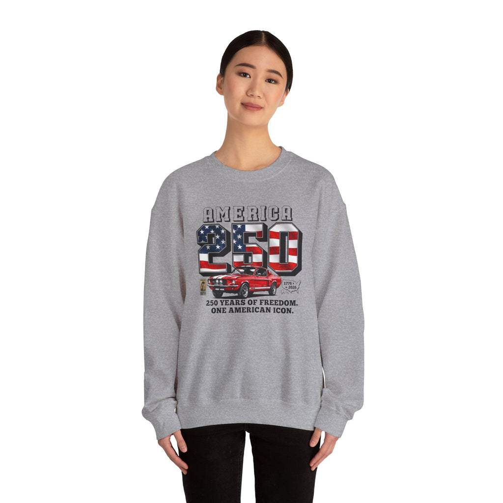 Shelby America 250 "One American Icon" Premium 1967 GT500 Graphic Crewneck Sweatshirt
