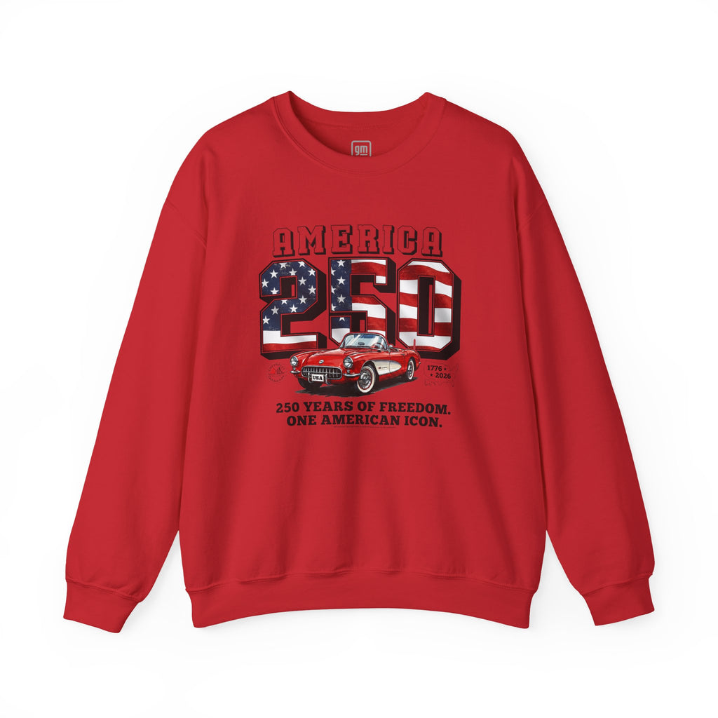 Corvette America 250 "250 Years of Freedom" Premium C1 Graphic Crewneck Sweatshirt