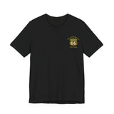 Legends of Route 66 100th Anniversary Landmark Map Design Cotton Front and Back Printed Short Sleeve Tee