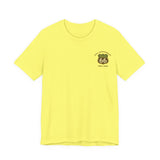 Legends of Route 66 100th Anniversary Landmark Map Design Cotton Front and Back Printed Short Sleeve Tee