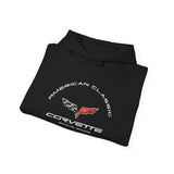 C6 Corvette Heavy Blend Hooded Sweatshirt, perfect for cool crisp days - TRADEMARK test
