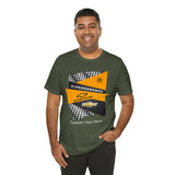 Camaro Yellow Checkered Personalized Jersey Short Sleeve Tee, Perfect for the Camaro Fan