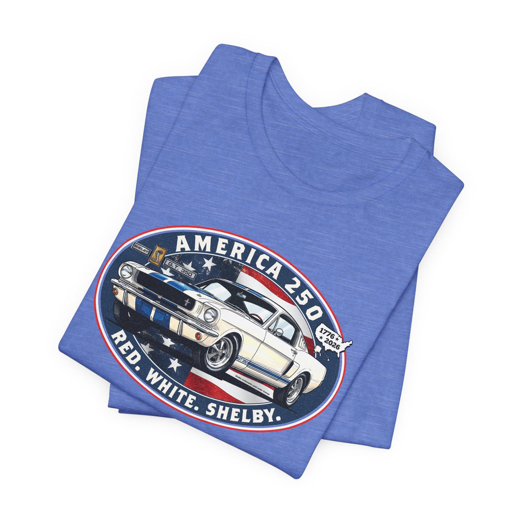 Shelby America 250 "Years of Freedom" Premium GT350 Oval Short-Sleeve Tee