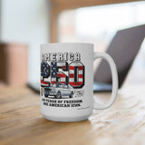 Shelby White GT350 "One American Icon" America 250 15 oz Mug