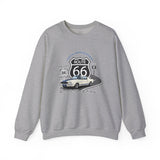Shelby GT350 Route 66 100th Anniversary Crew Neck Sweatshirt, Bold
