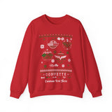 Corvette Personalized Ugly Christmas  Crewneck Sweatshirt