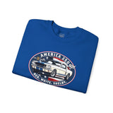Shelby GT350 "Red. White. Shelby." America 250 Oval Crewneck Sweatshirt