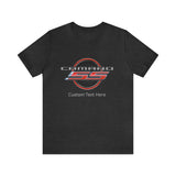 Camaro SS Personalized Jersey Short Sleeve Tee, Perfect for the Camaro Fan