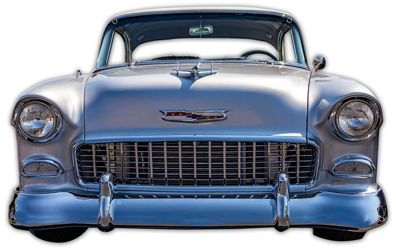 1955 Chevrolet Bel Air USA Made 20 Gauge Metal Sign