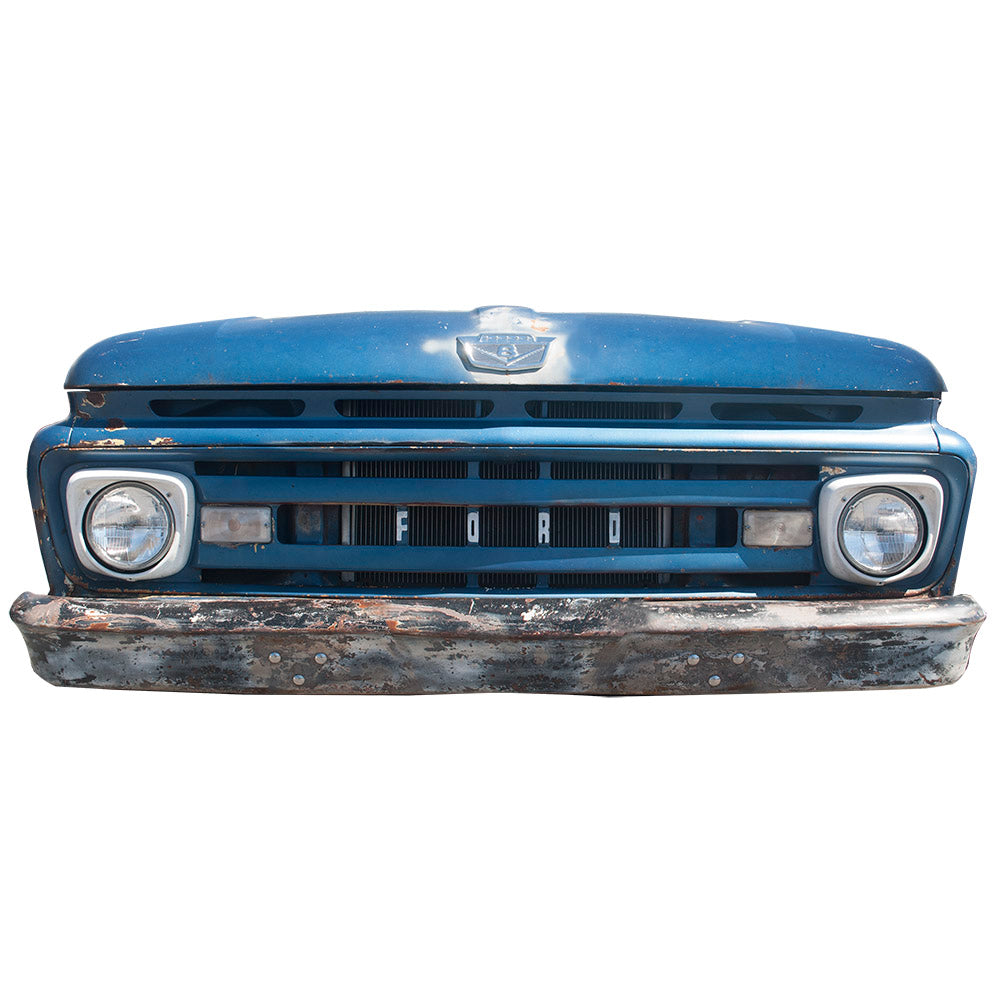 1961 Ford F100 Truck Front Grill, 25 x 10 inches, USA Made Metal Sign, Premium