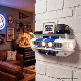 1967 Carroll Shelby GT500 Sports Coupe LED Wall Shelf – Blue/White