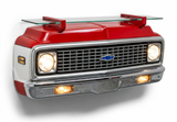 1972 C10 Truck Red, white