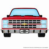 Chevrolet C10 Truck 6-Hook Resin Key Rack – Red