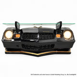 1979 Chevrolet Camaro Z28 Black LED Wall Shelf – Tempered Glass