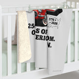 Corvette America 250 "250 Years of Freedom" Premium C1 Sherpa Blanket