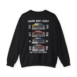 Chevrolet C10 Square Body Legacy Crew Neck Sweatshirt – Evolution of an American Classic