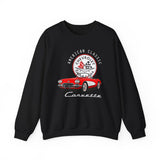 C1 Corvette American Classic Emblem Cotton Blend Sweatshirt – Legends of the Road, Perfect for the Corvette Fan