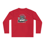 Shelby GT350 Route 66 100th Anniversary Long Sleeve Performance Shirt-Legends of the Road, Shelby Fan Favorite
