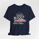 Pink Cadillac Route 66 100th Anniversary Short Sleeve Tee – Legends of the Road