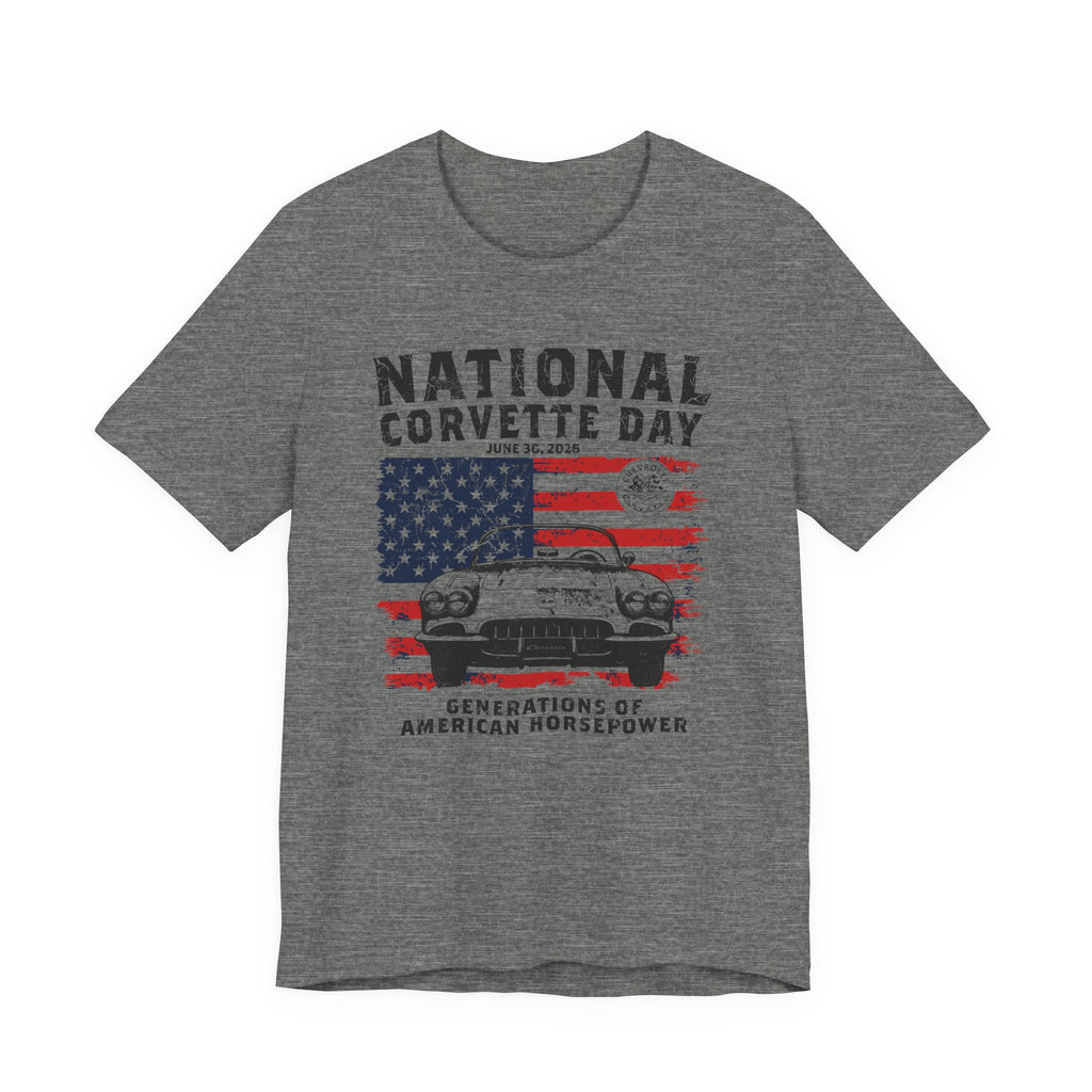 National Corvette Day 2026 T-Shirt – Limited Edition (Through June 30, 2026)