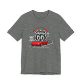 C5 Corvette Route 66 100th Anniversary Short Sleeve Tee – Legends of the Road, Perfect for the Corvette Fan